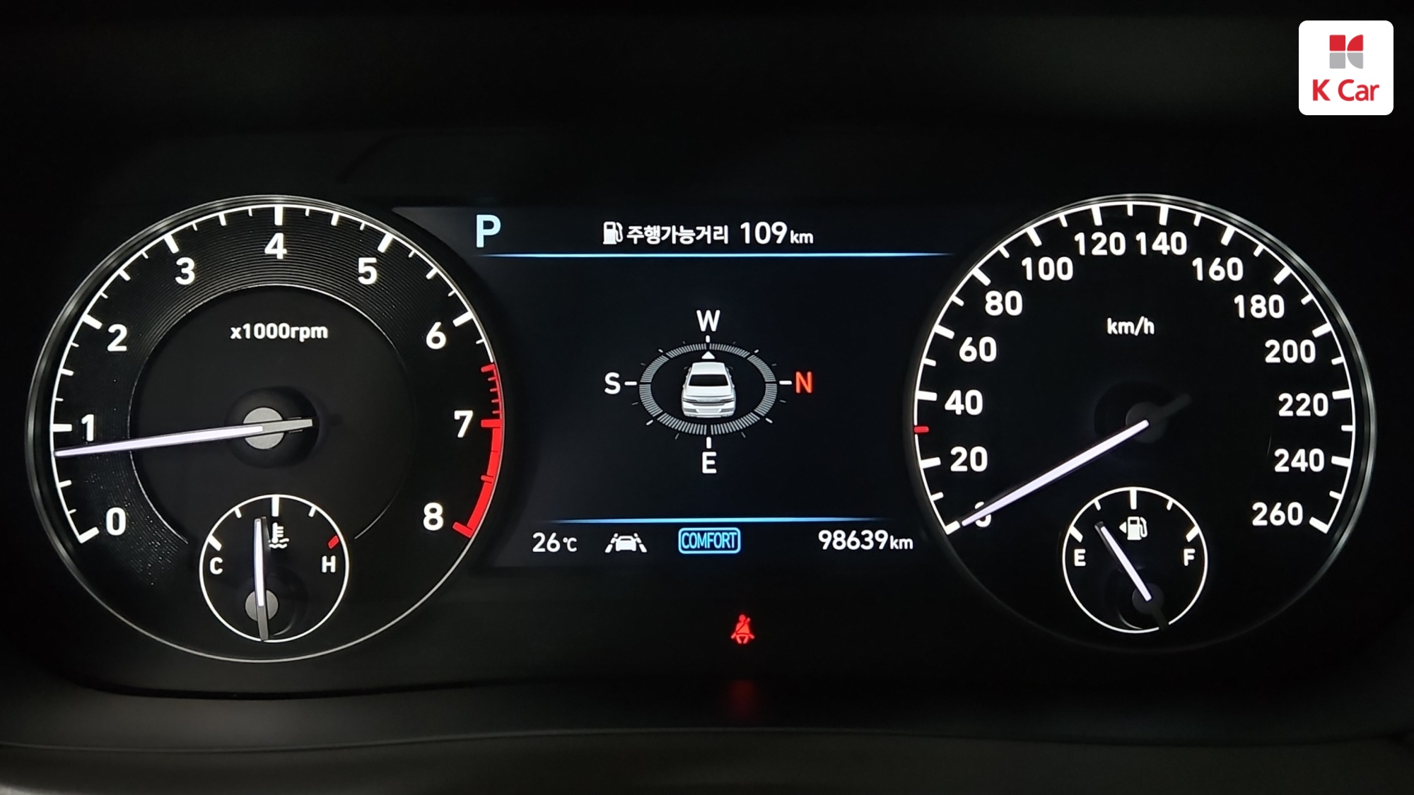 Genesis G90 бензин 4WD 3.8, миниатюра 2