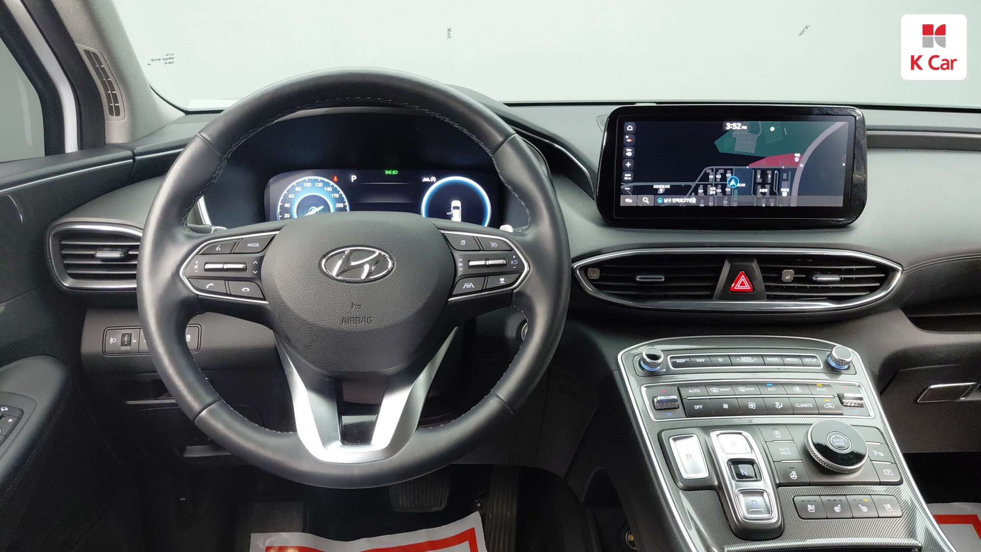 Hyundai Santa FE дизель 2.2 2WD Prestige, миниатюра 18