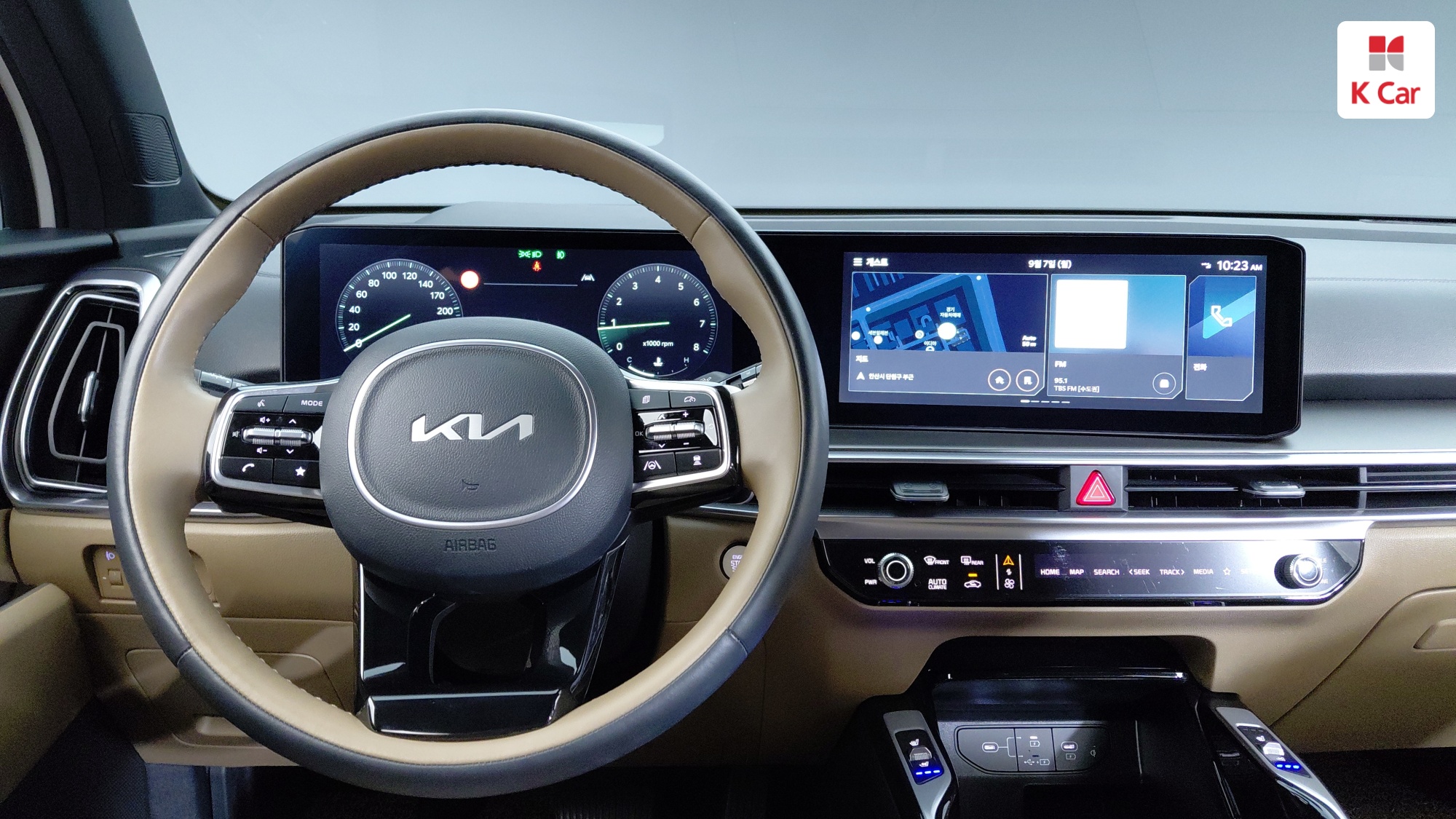 Kia Sorento бензин Turbo 2.5 2WD, миниатюра 7