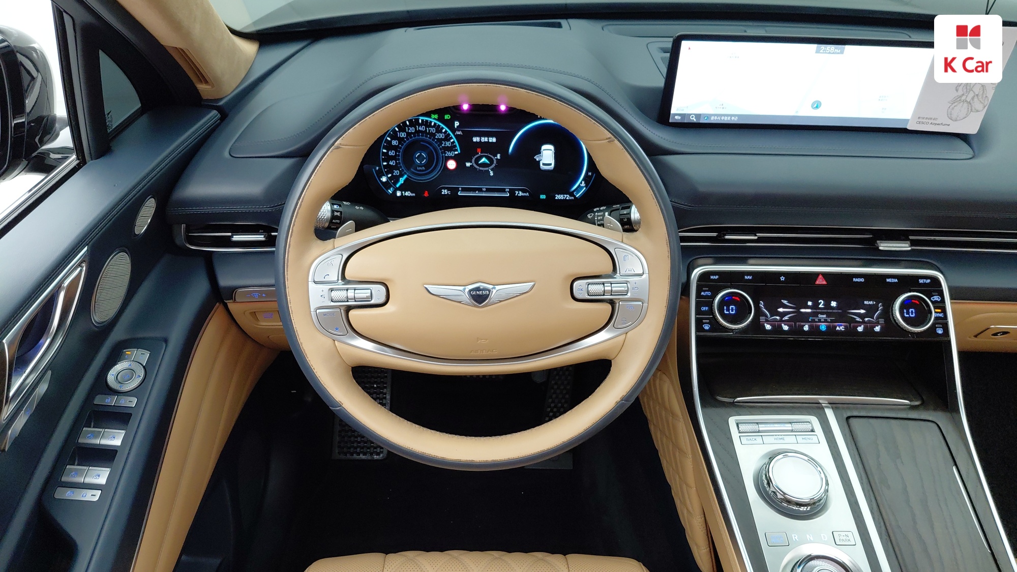 Genesis GV80 бензин 2.5 AWD (5 мест), миниатюра 3