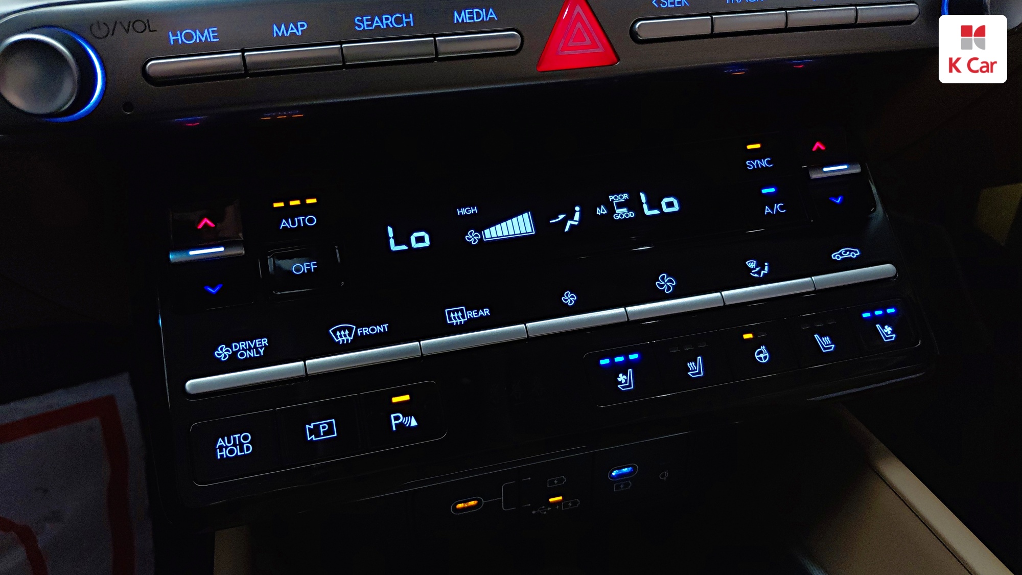 Hyundai Grandeur бензин Turbo 1.6 гибрид, миниатюра 20