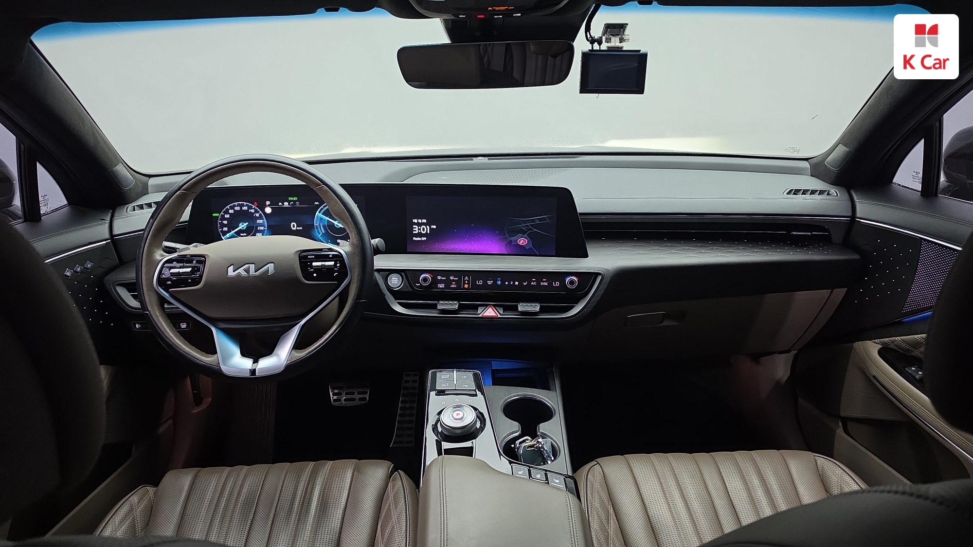 Kia K8 гибрид Signature, миниатюра 2