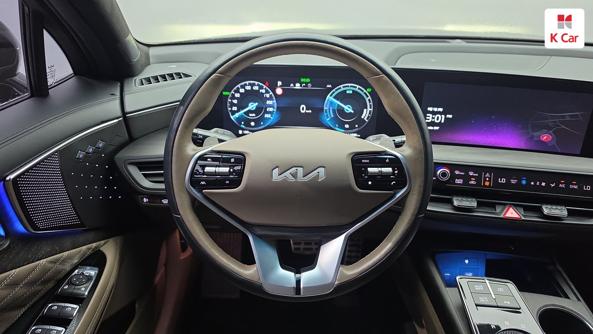 Kia K8 гибрид Signature, миниатюра 3