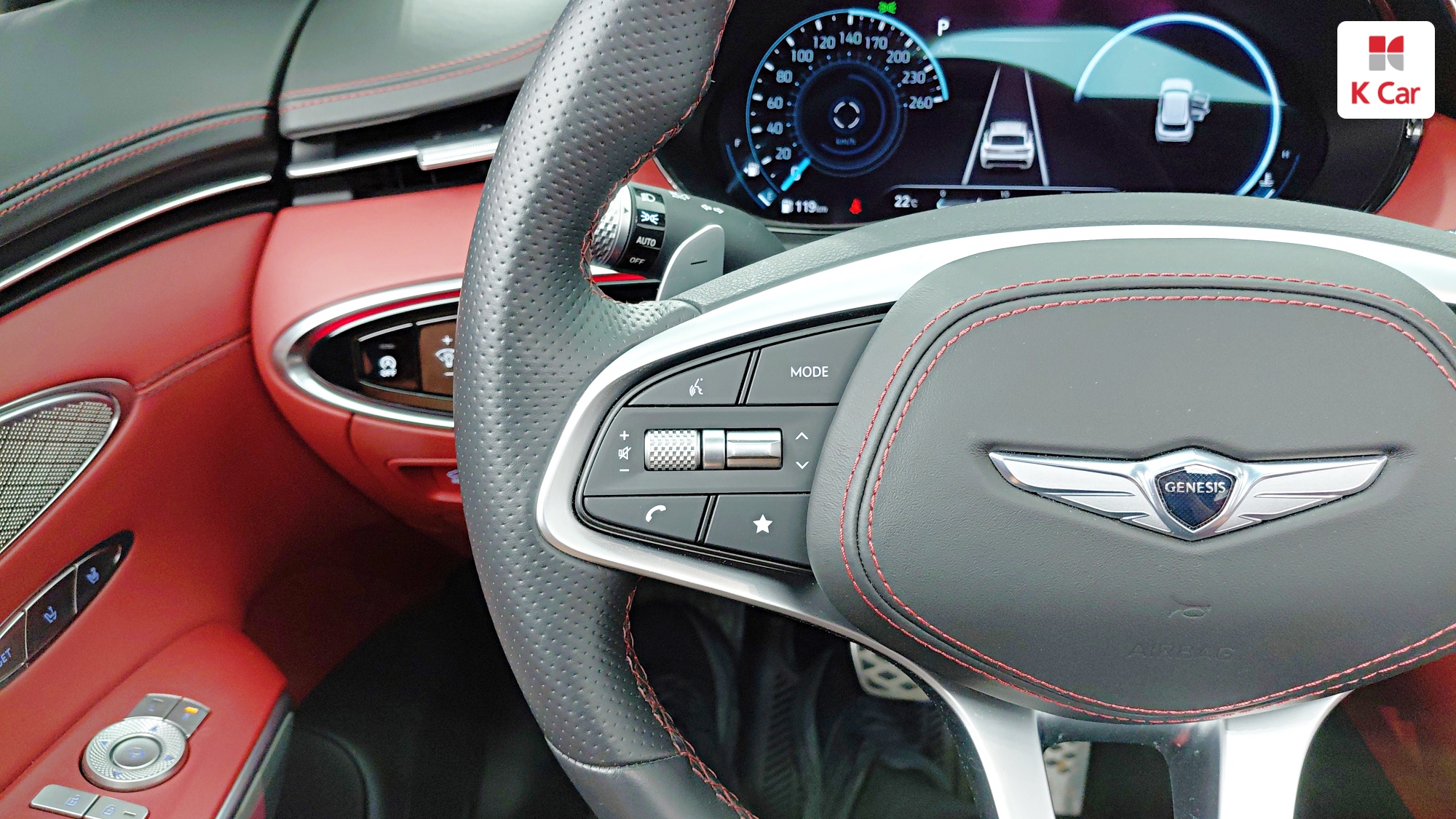 Genesis GV70 бензин Turbo 2.5 2WD, миниатюра 5