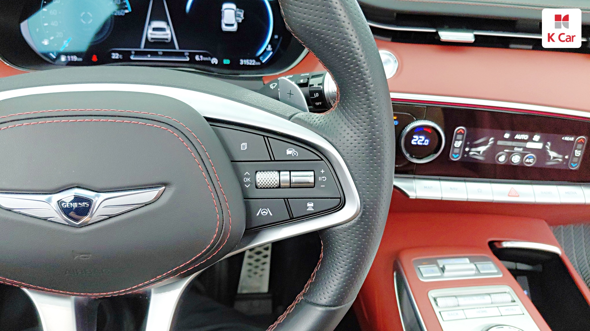 Genesis GV70 бензин Turbo 2.5 2WD, миниатюра 6