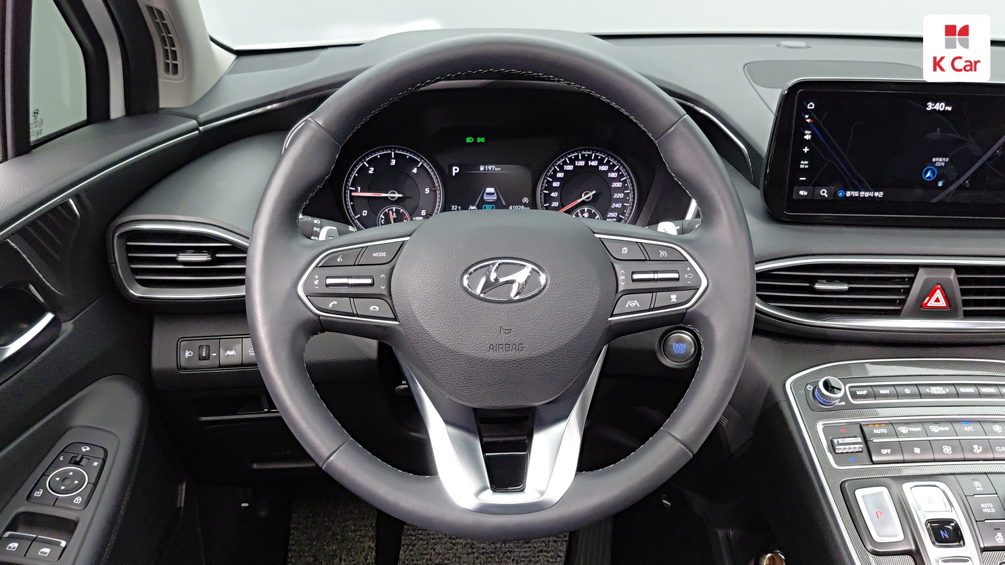 Hyundai Santa FE дизель 2.2 2WD, миниатюра 13