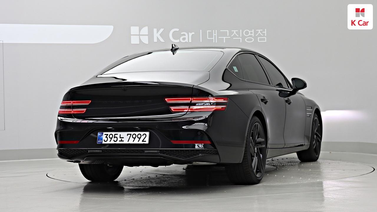 Genesis G80 Gasoline Turbo 2.5 Black 4WD — фото 2