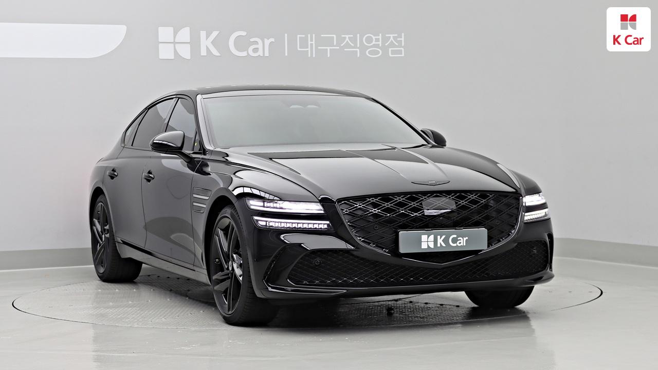 Genesis G80 Gasoline Turbo 2.5 Black 4WD — фото 3