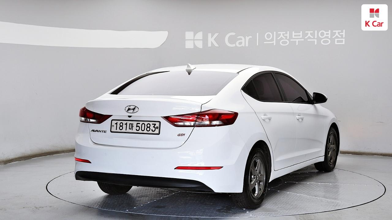 현대 아반떼 AD 1.6 GDI 스마트 세부등급 없음
