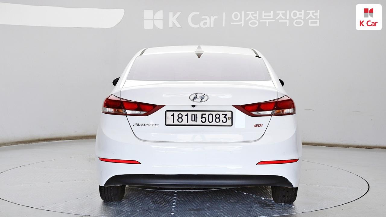 현대 아반떼 AD 1.6 GDI 스마트 세부등급 없음