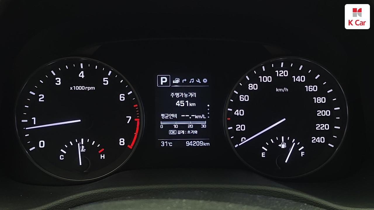 현대 아반떼 AD 1.6 GDI 모던 세부등급 없음